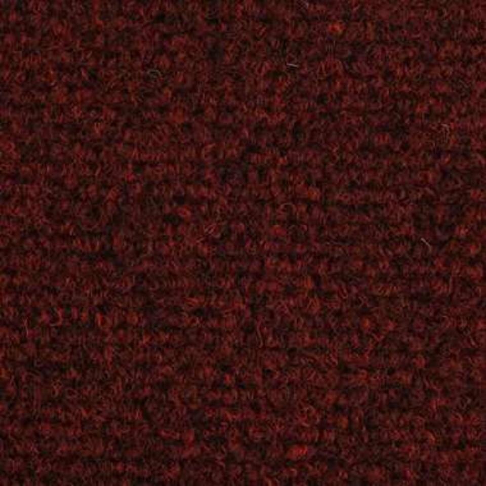  VidaXL Trapmatten Zelfklevend 56x17x3 Cm Naaldvilt Rood 15 St