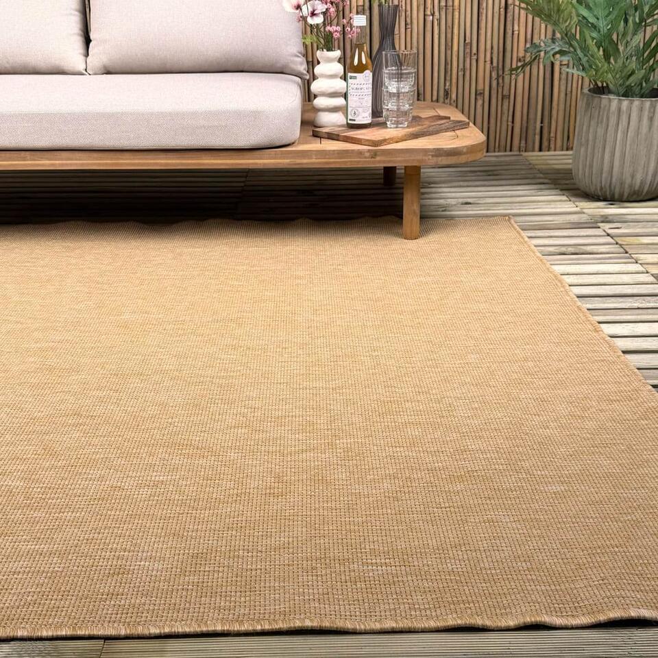  Interieur05 Buitenkleed Geel/okergeel Tone - 290 X 200 Cm