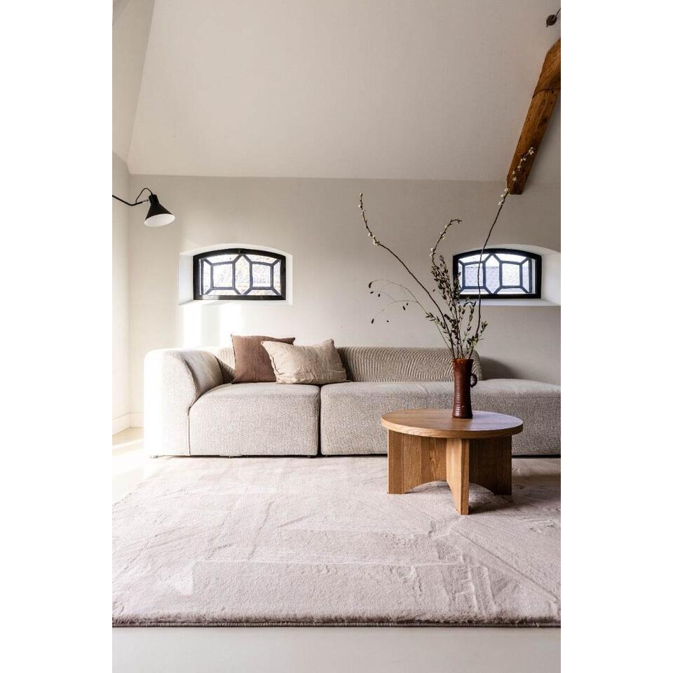  Interieur05 Hoogpolig Vloerkleed Lux Beige - 290 X 200 Cm