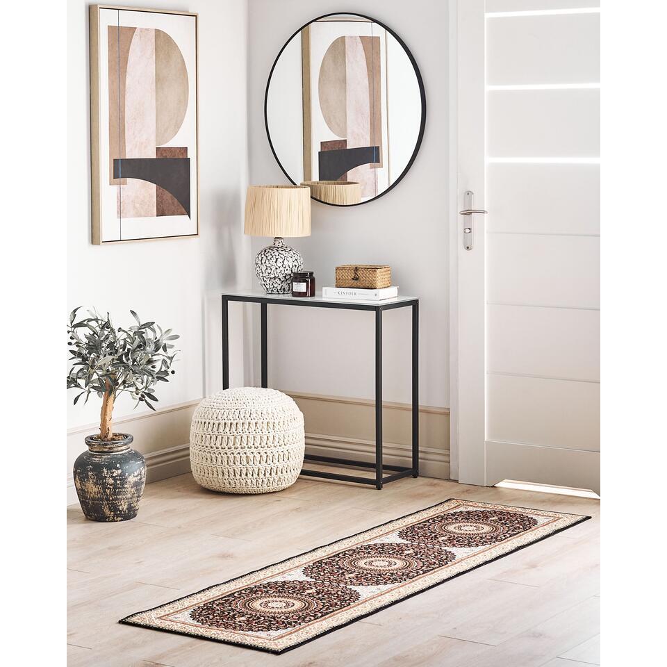  CIVRIL - Loper Tapijt - Meerkleurig - 60 X 200 Cm - Polyester