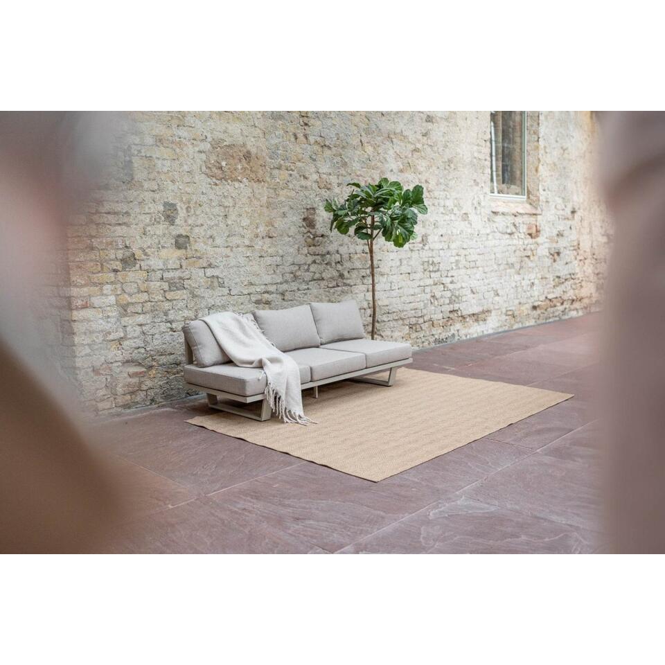  Interieur05 Jute Buitenkleed Naturel Zigzag - 340 X 240 Cm