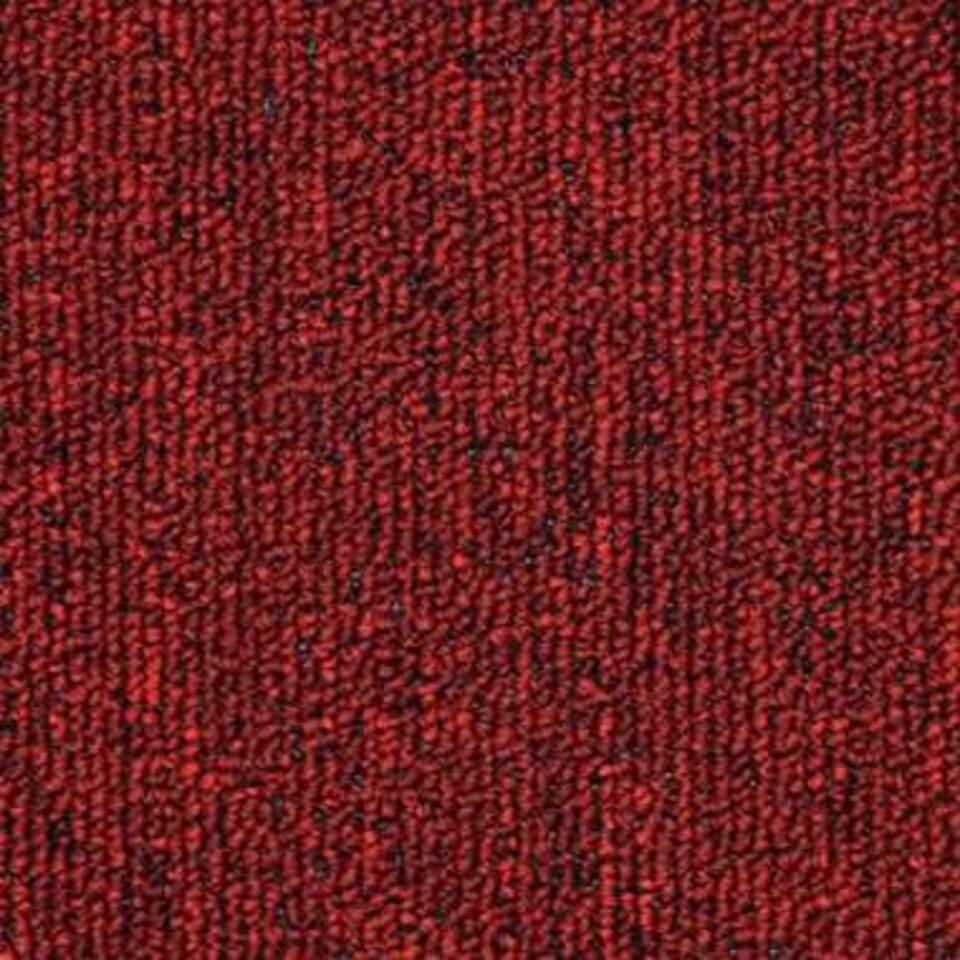  VidaXL 15 St Trapmatten 56x17x3 Cm Bordeauxrood