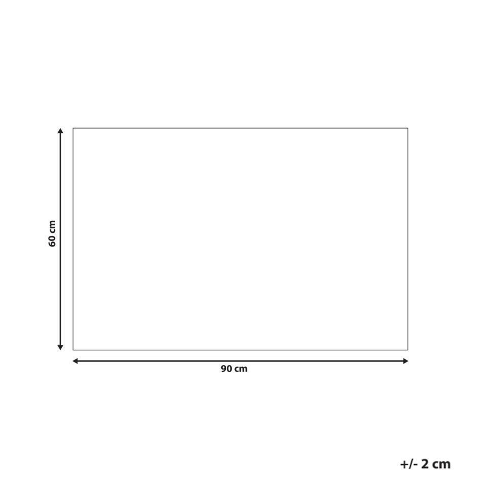  PANDIN - Deurmat - Meerkleurig - 60 X 90 Cm - Kokos
