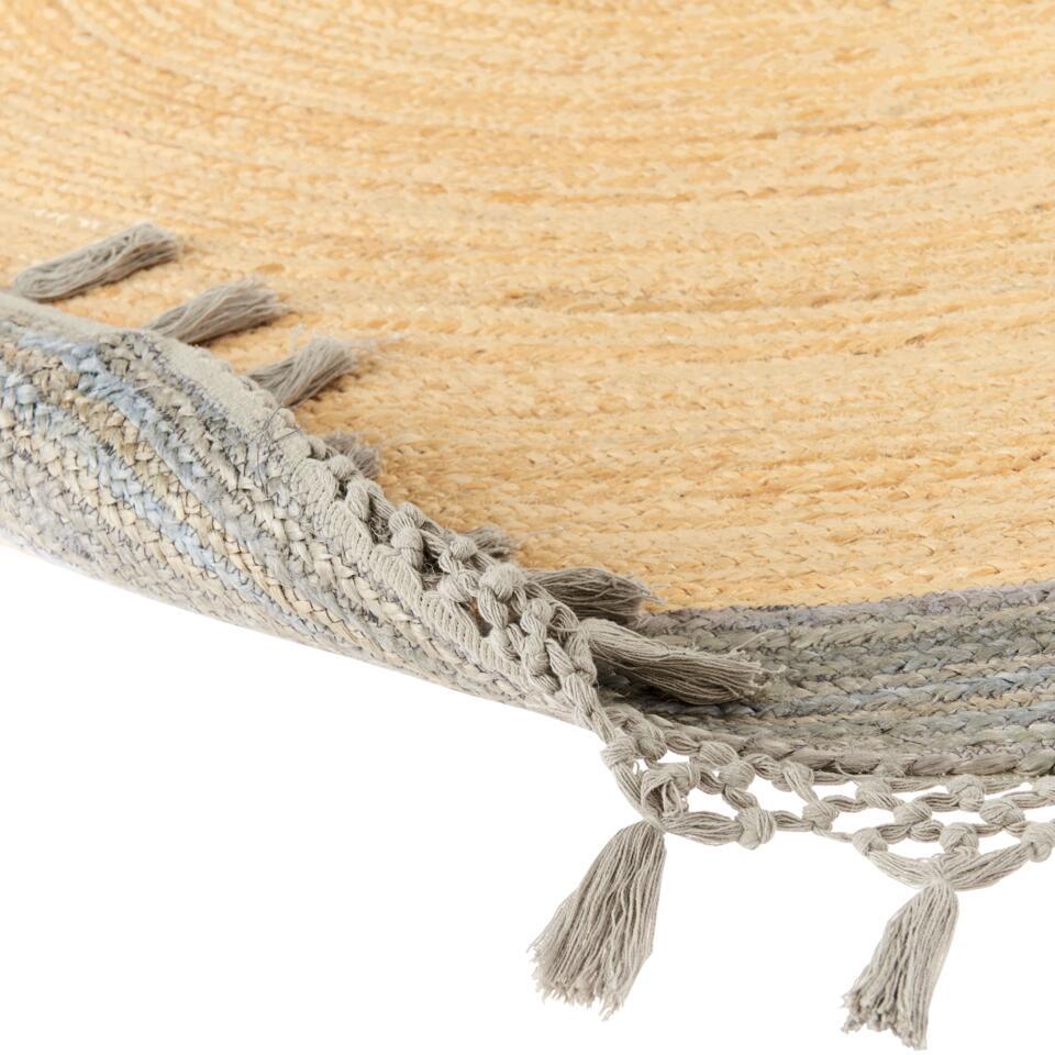  MARTS - Vloerkleed - Beige/Grijs - 200 Cm - Jute