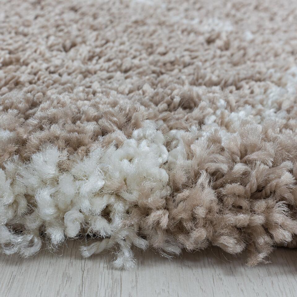  Opera Soft Shaggy Hoogpolig Vloerkleed Beige - 200x290 CM