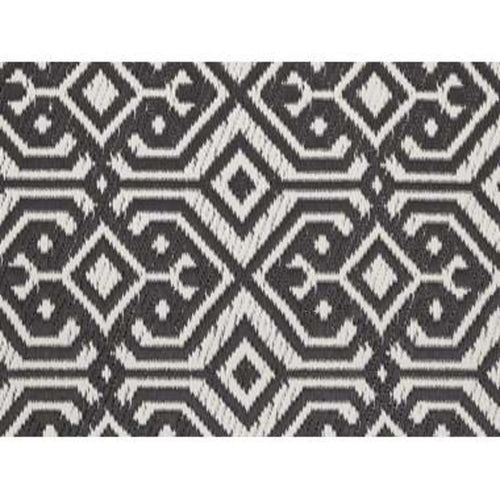  Beliani Outdoortapijt - BARMER Zwart Polypropyleen 120x180 Cm