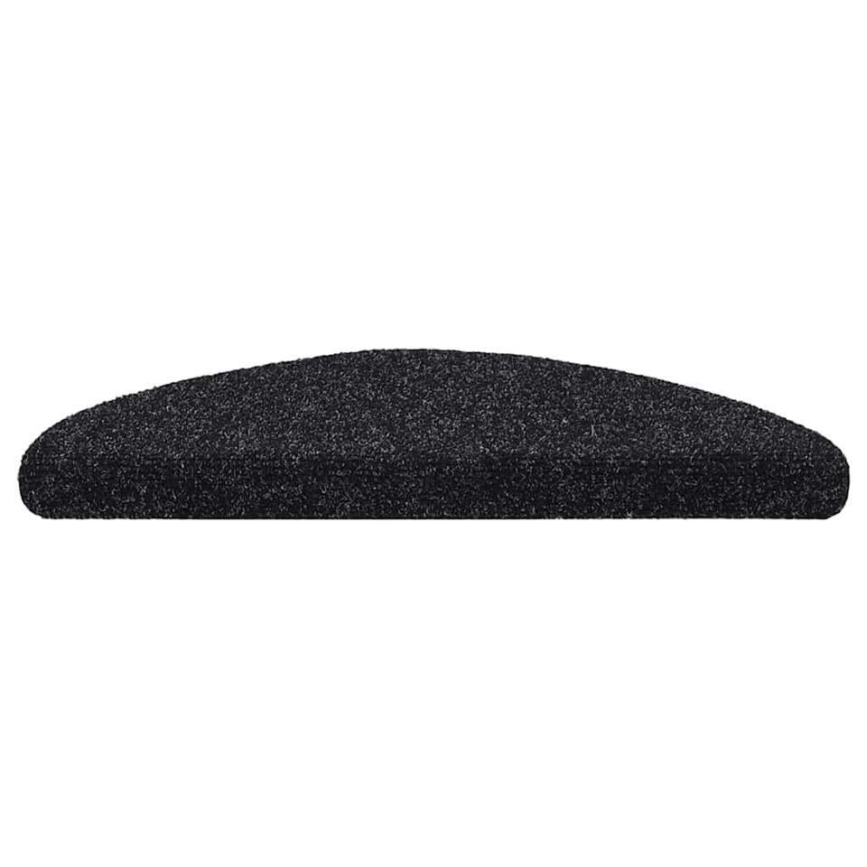  VidaXL - Trapmat - Zwart - Polypropyleen - 56 X 17 X 3 Cm - 5 Stuks