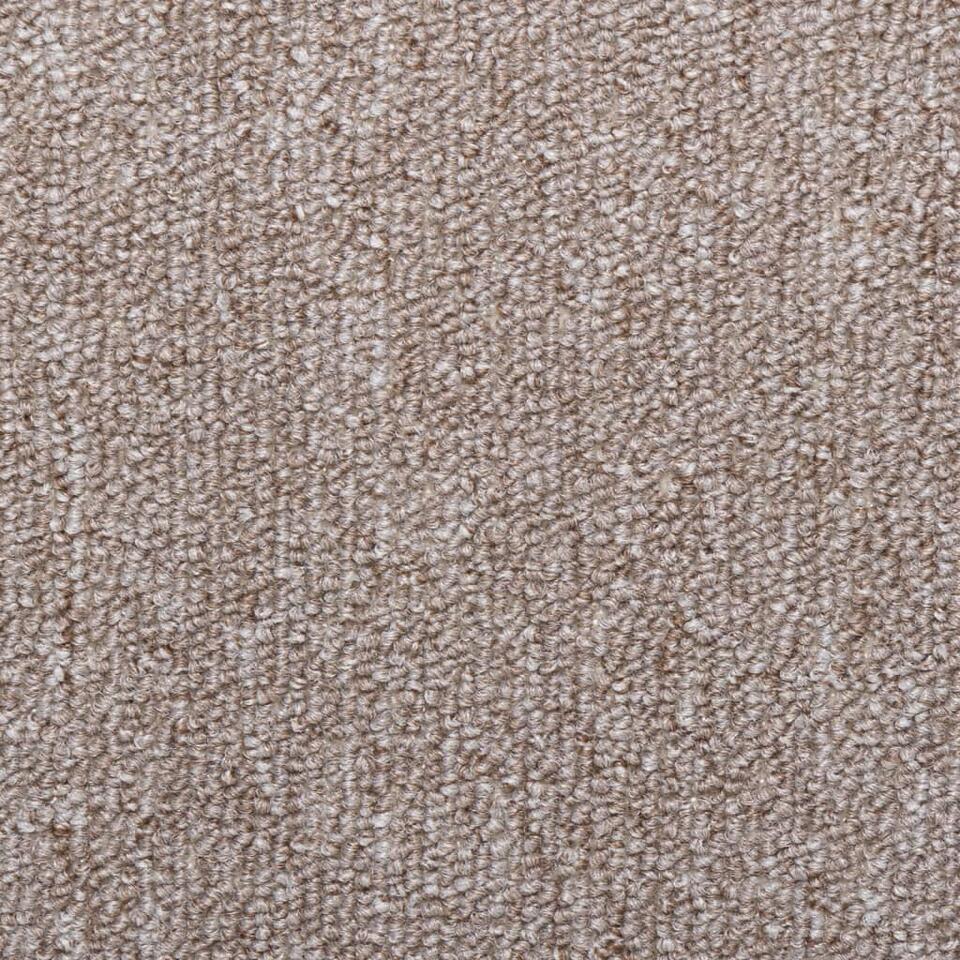  VidaXL - Tapijt Traptrede - Bruin - Polypropyleen - 65 X 21 X 4 Cm - 15 Stuks